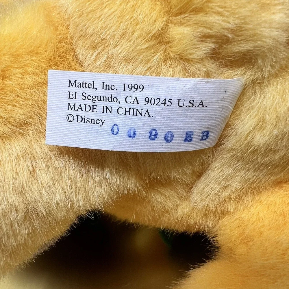 Winnie The Pooh & Friends Easter Bunny Plush Stuffed Animal Toy 1999‎ Mattel 9